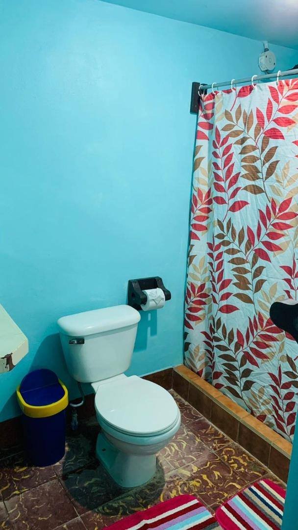 Private bathroom with shower